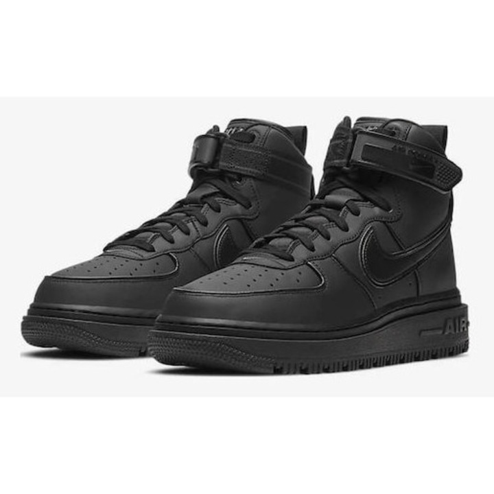 Ghete dama, NIKE Air Force 1 Boot 'Black Anthracite', culoare Black/Black-Anthracite, marime 38.5 EU