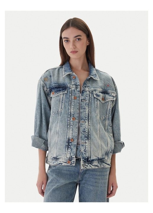 Geaca de blugi dama Mustang, albastru, denim