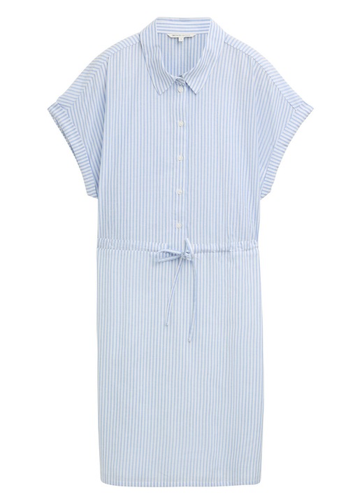 Rochie camasa pentru femei Tom Tailor Denim, albastru, XS INTL