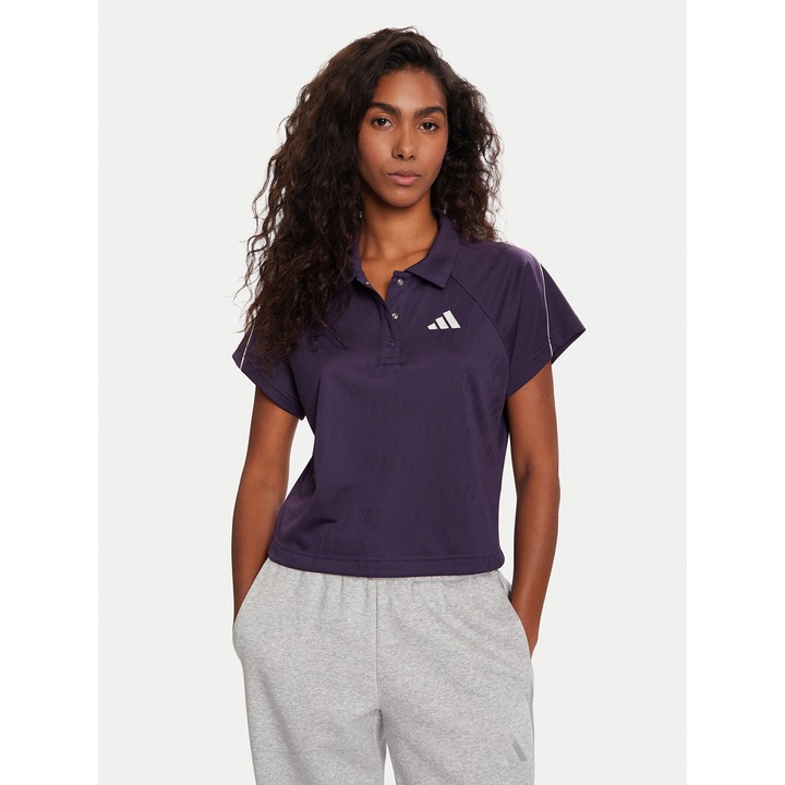 Tricou sport dama, Adidas, violet, XS INTL