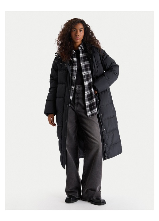 Geaca de iarna pentru femei, mustang, Poliester, XS INTL, Negru, XS INTL