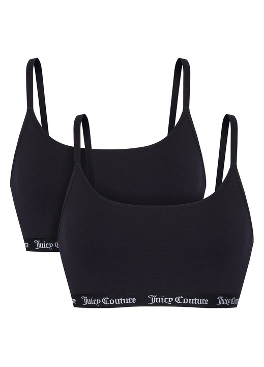 Set 2 sutiene, Juicy Couture, negru, Negru