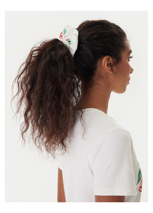 Pijamale dama Juicy Couture, ecru, 2 piese, material moale