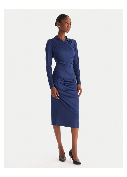 Rochie de cocktail dama Access Fashiondqfwqfwq, Bleumarin