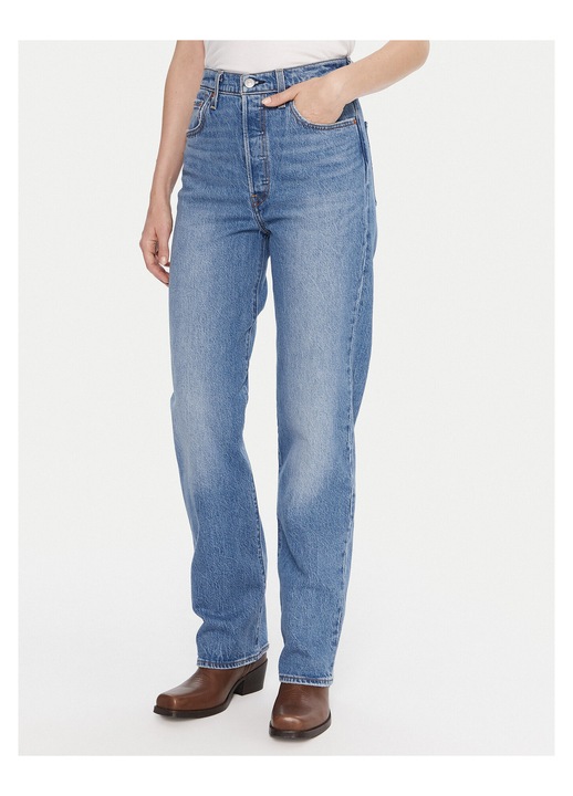 Blugi pentru femei, Levi's, albastru deschis