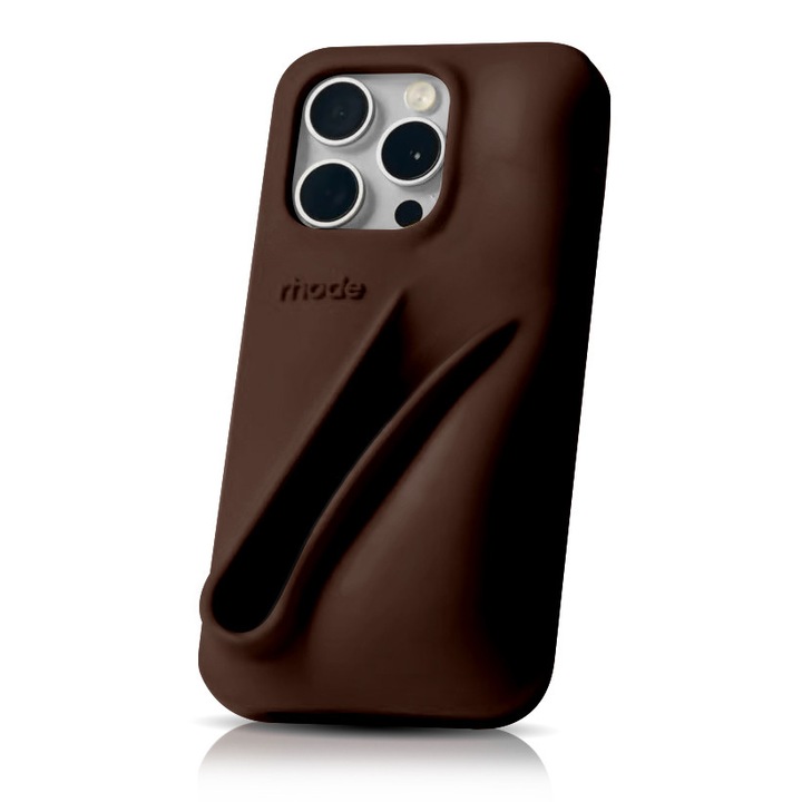 Калъф Rhode Lipgloss-case за Apple iPhone 13 Pro/ 14 Pro/ 15 Pro, espresso