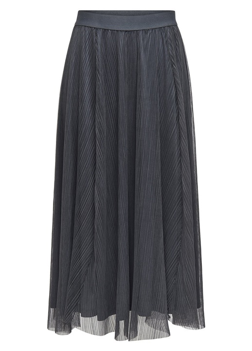 Fusta midi, Only, gri inchis