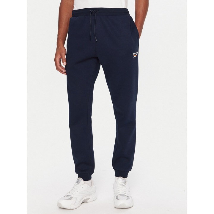 Pantaloni de trening barbati Reebok, bleumarin