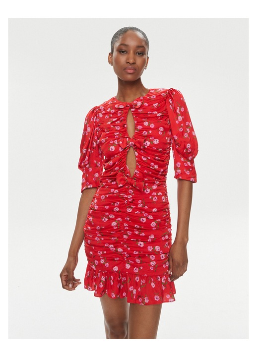 Rochie de cocktail dama Rotate, rosu, 40 EU