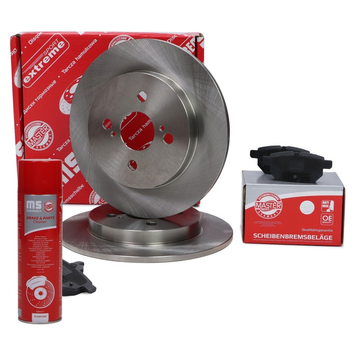 Master-Sport féktárcsa és fékbetét készlet, hátsó