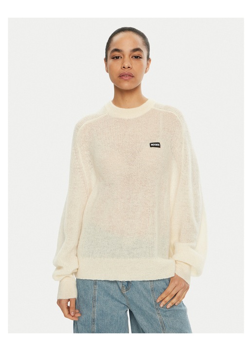 Pulover de dama Rotate, ecru, 40 EU