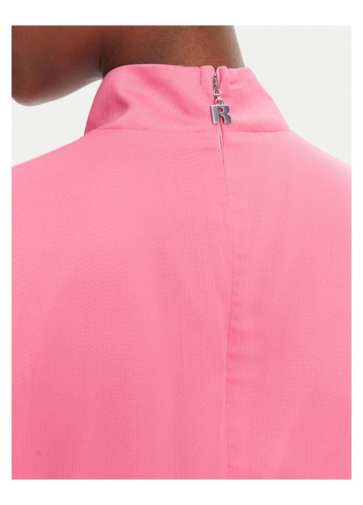 Rochie de seara, Rotate, roz, maxi