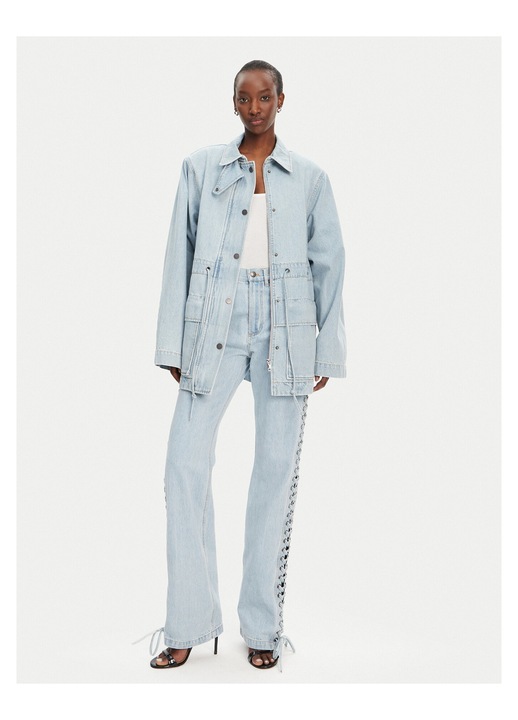 Camasa din denim pentru femei Rotate, albastru