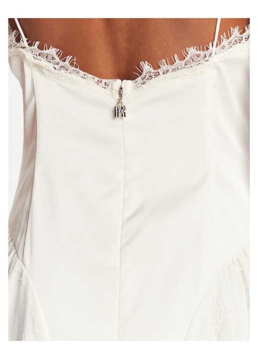 Rochie de seara dama Rotate, ecru