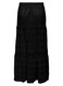 Fusta maxi dama Only, negru