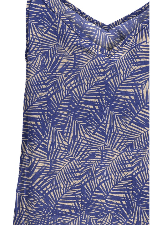 Top dama Only, albastru, maiou