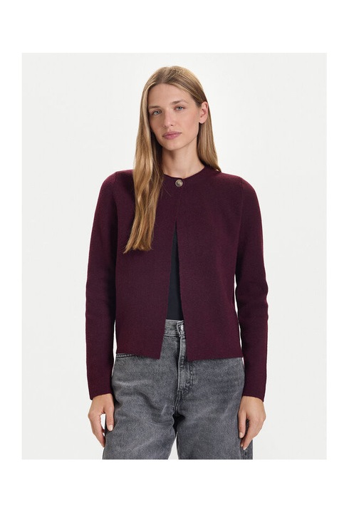 Cardigan dama Vero Moda, mov, pulover din tricot