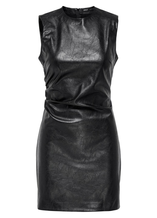 Rochie din imitatie de piele Only, Negru, XL