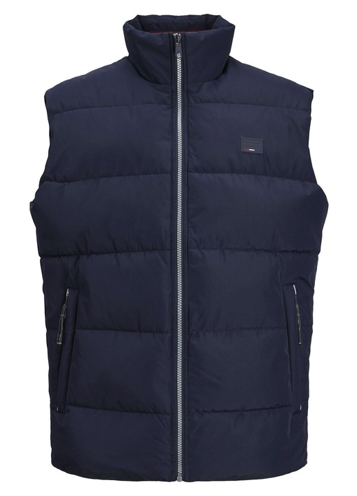 Vesta barbateasca Jack & Jones, albastru, fabricata din material de calitate, L INTL