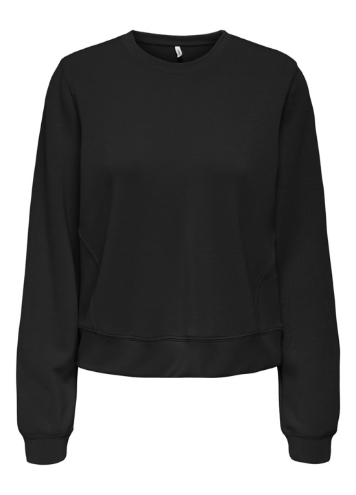 Bluza dama Only, negru, din material confortabil, L INTL