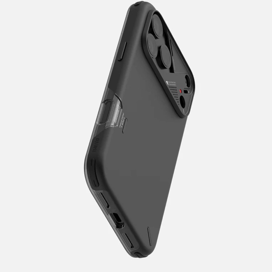 Husa pentru iPhone 17 Pro Max, Aulumu A17 Slim Shockproof, Ultra slim, Compatibila MagSafe, Racire activa CoolHyper, Antisoc, Protectie Camera, Butoane aluminiu tactile, Negru