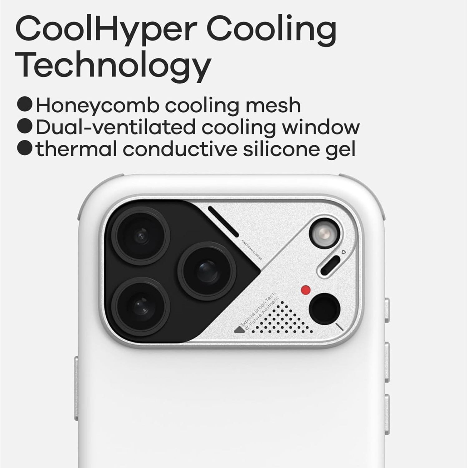 Husa pentru iPhone 17 Pro Max, Aulumu A17 Slim Shockproof, Ultra slim, Compatibila MagSafe, Racire activa CoolHyper, Antisoc, Protectie Camera, Butoane aluminiu tactile, Negru