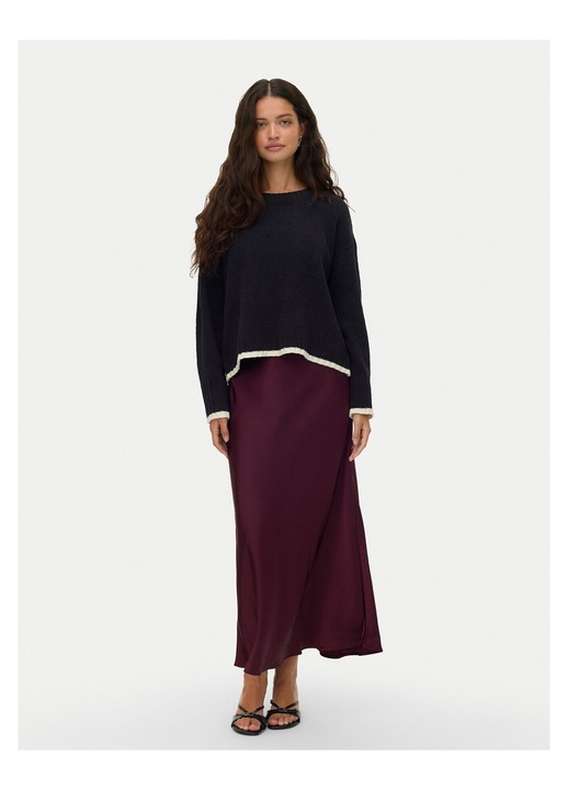 Fusta Midi Vero Moda, violet, femei