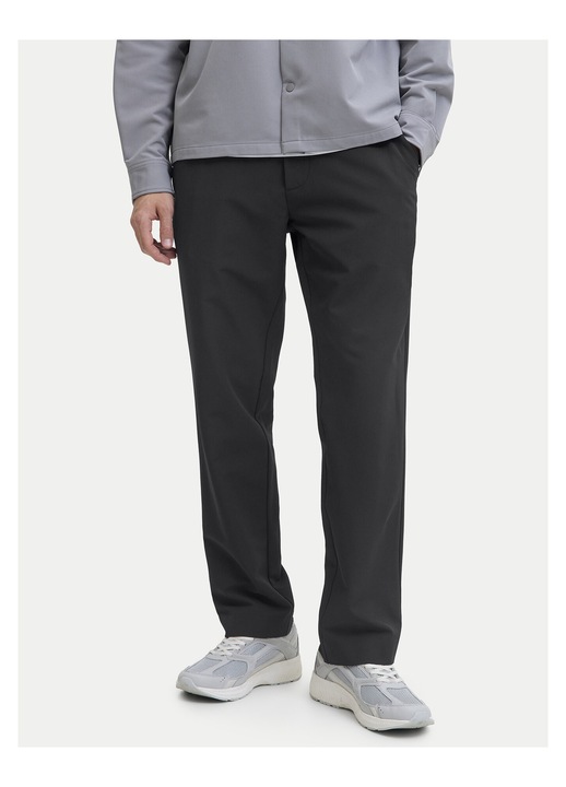 Pantaloni barbati Jack & Jones, negru, material elastic, XS INTL