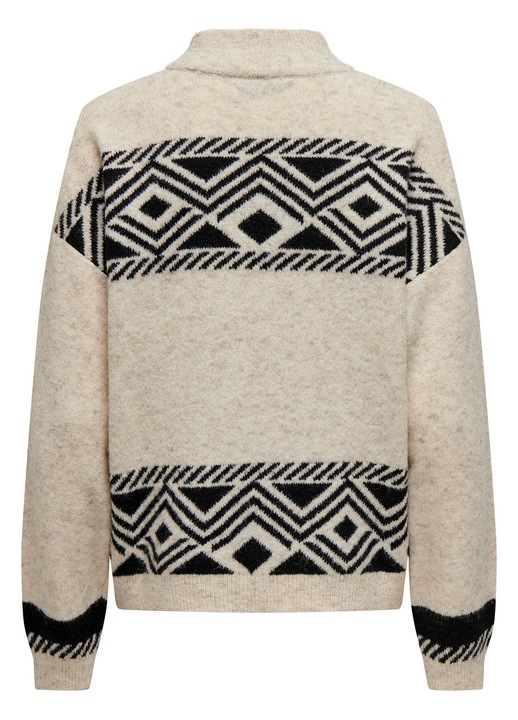 Pulover dama Only, bej/negru