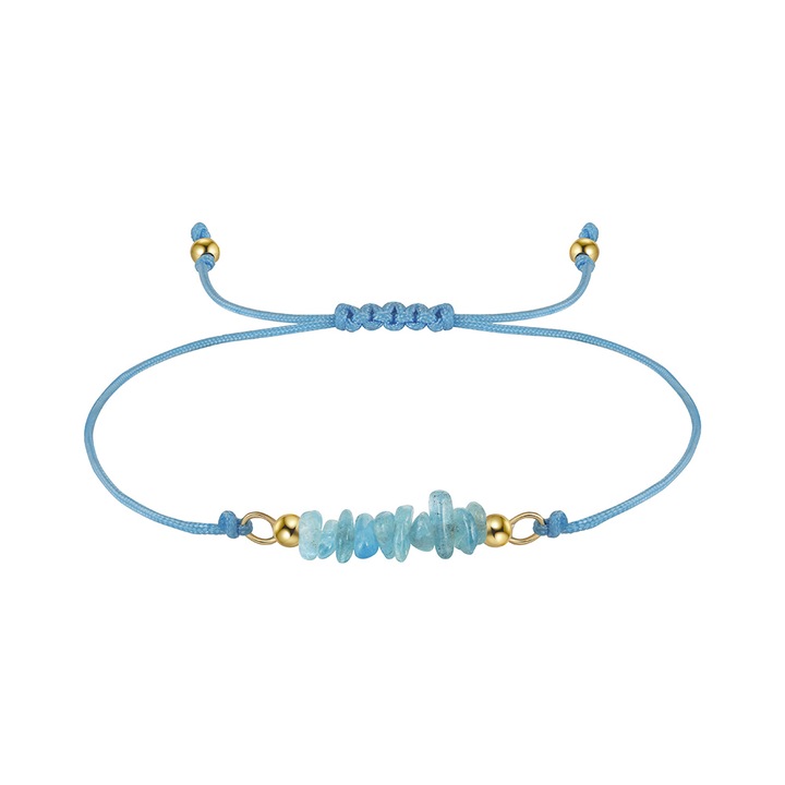 Bratara argint 925 placata cu aur 14K, BeSpecial, BRR05