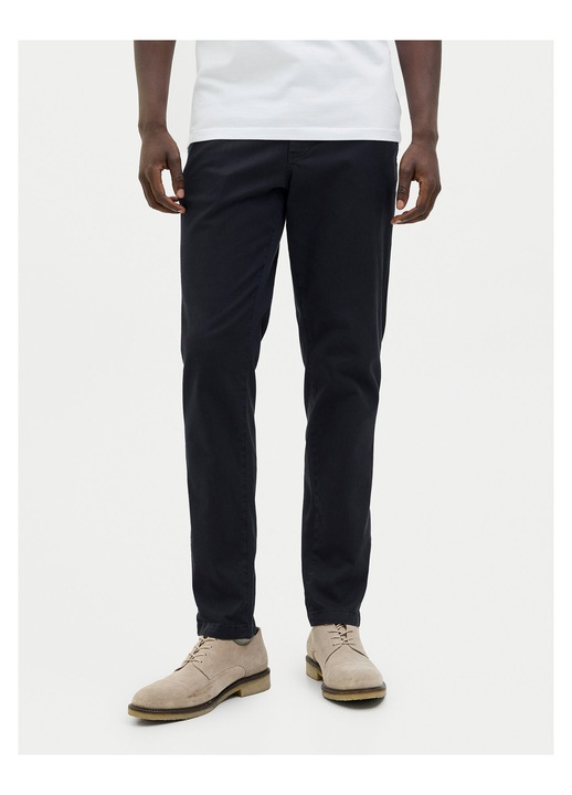 Pantaloni barbati Jack & Jones, bleumarin