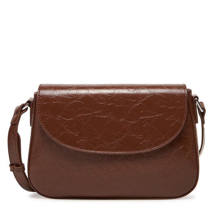 Női táska Jenny, anyag, barna, méret nélküli