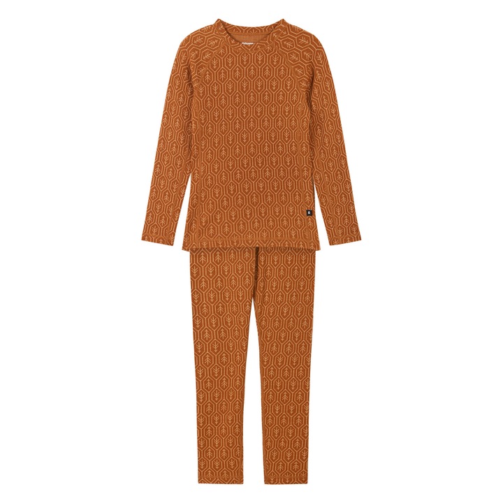 Set Lenjerie Termoactiva Reima, unisex, maro