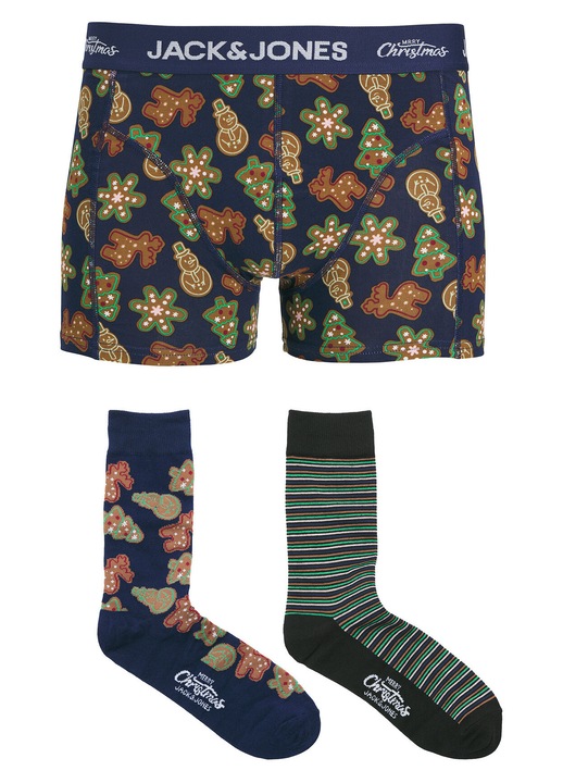 Set Jack & Jones albastru, Bleumarin