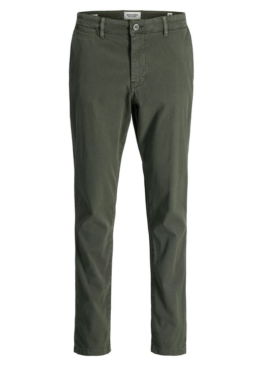 Pantaloni barbati Jack & Jones, chinosaafwq, Gri