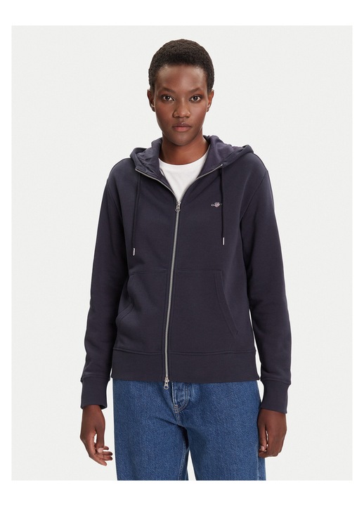 Hanorac dama Gant, bleumarin, XS INTL