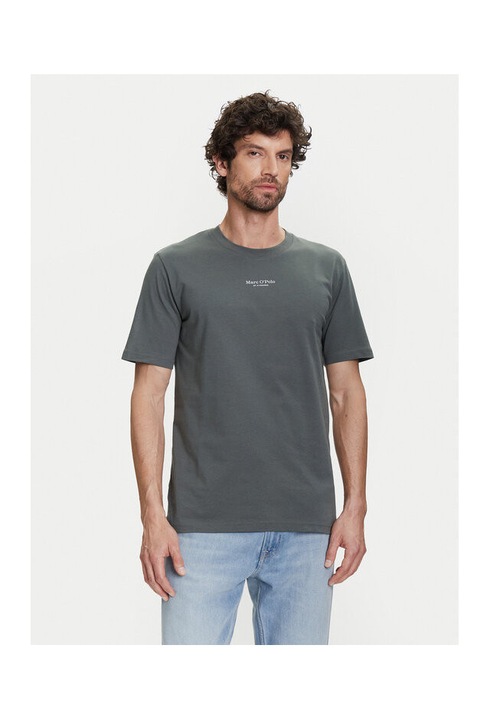 Tricou barbati Marc O Polo, verde inchis, bumbac