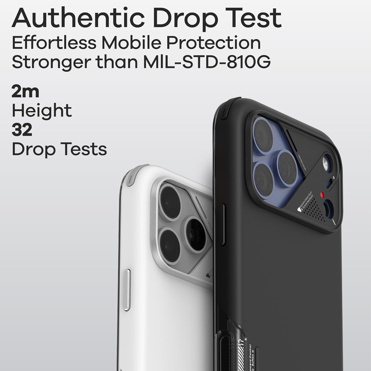 Husa pentru iPhone 17 Pro, Aulumu A17 Slim Shockproof, Ultra slim, Compatibila MagSafe, Racire activa CoolHyper, Antisoc, Protectie Camera, Butoane aluminiu tactile, Alb