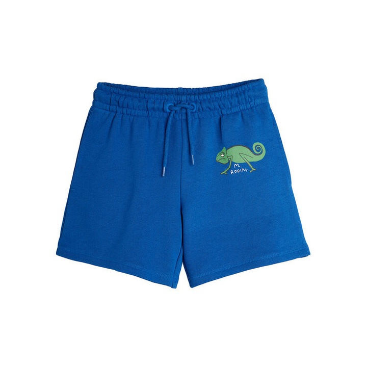 Pantaloni scurti copii Mini Rodini, albastru, sport