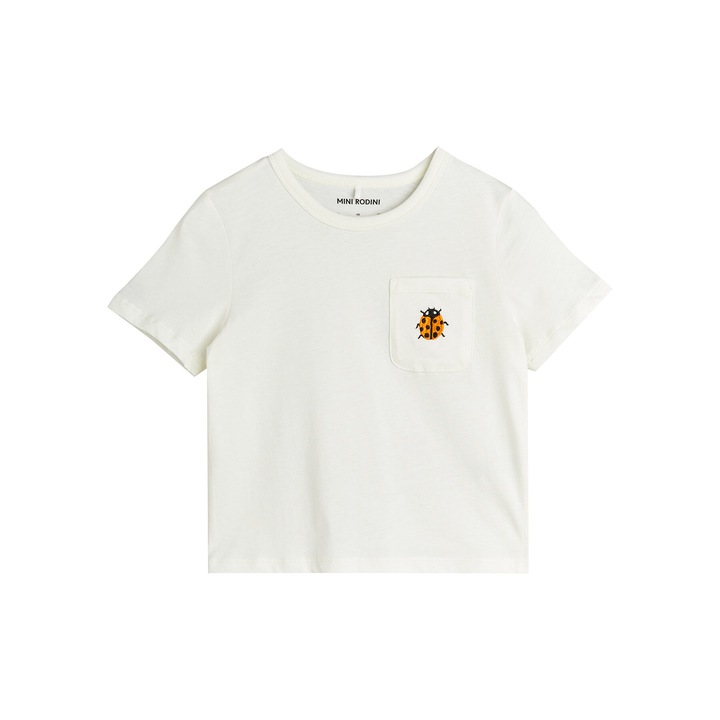 Tricou pentru copii Mini Rodini, alb