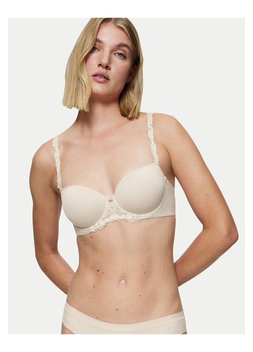 Дамски сутиен с банели, Triumph, бежов