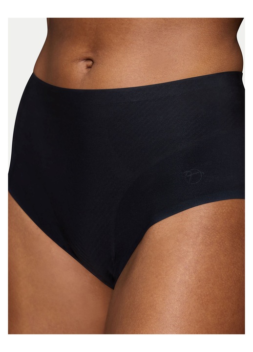 Chiloti clasici dama Triumph, talie inalta, negru