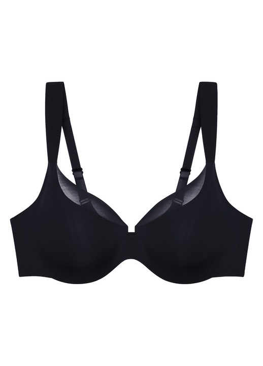 Melltartó merevítővel, Triumph, fekete, 70C EU