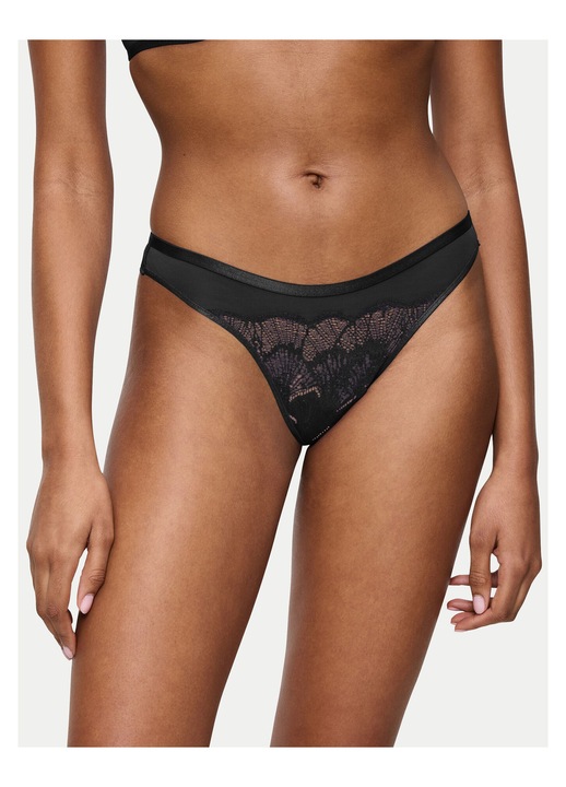 Triumph noi brazil bugyi, fehernemu, Fekete