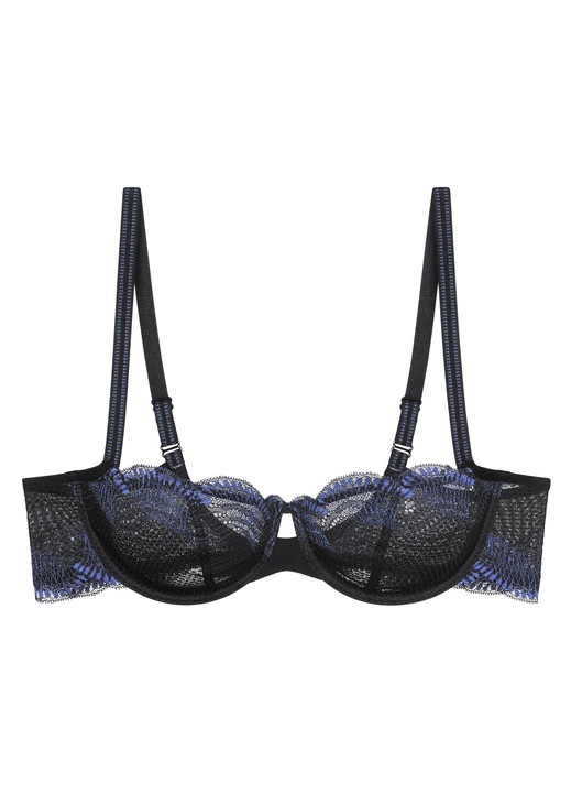 Sutien dama Triumph, Negru, Model Balconette