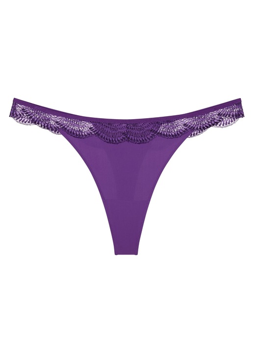 Chiloti tanga dama Triumph, violet, lenjerie intima