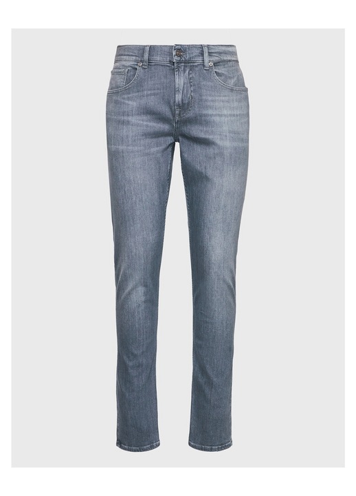 Pantaloni barbati, 7 for all mankind, gri, 33 US