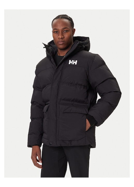 Geaca de iarna barbati Helly Hansen, material rezistentdwqfwq, Negru, S