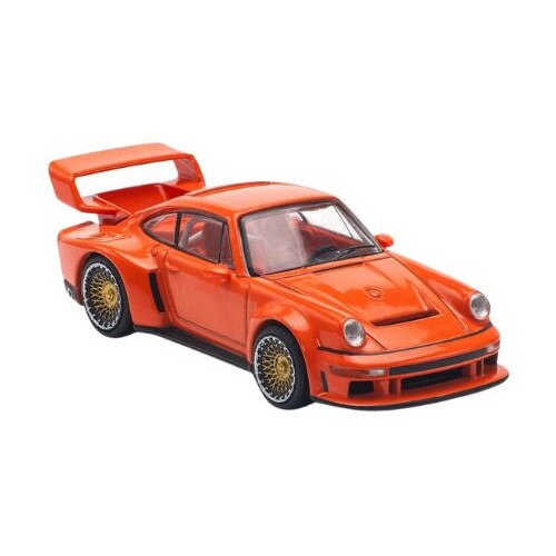 Macheta auto Porsche Singer Dls Turbo (Track) Orange 1:64 Pop Race