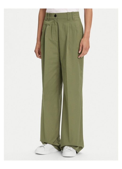 Pantaloni largi pentru dama Marc O Polo, verde